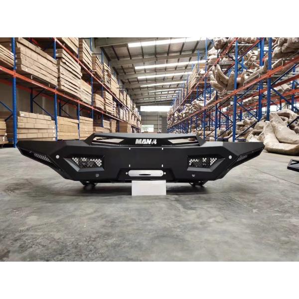 Q235 Winch Toyota Tundra Front Bull Bar Black Powder Coating
