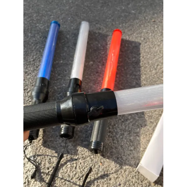 High-Intensity LED Traffic Baton Durable & Rechargeable Safety Signal Wand