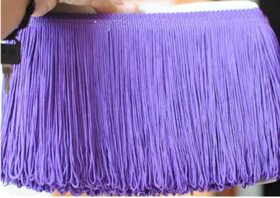 Decorative elegant rayon tassel fringe for home furnishing accessories