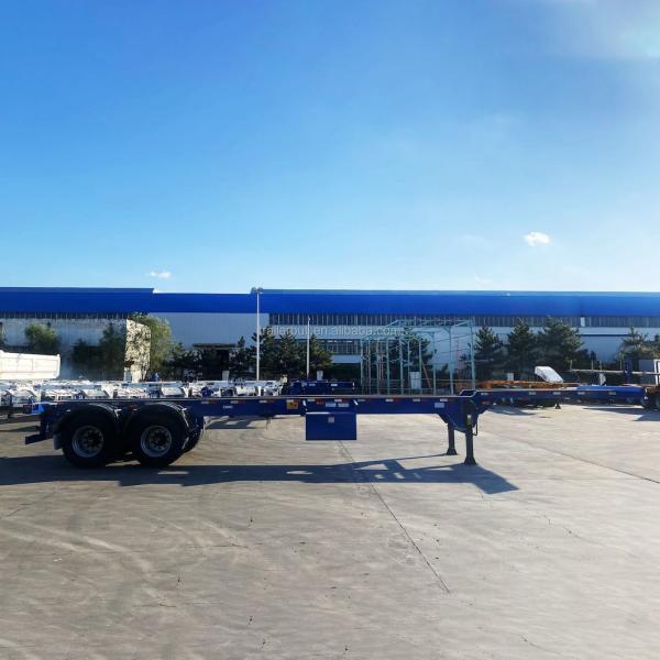                    Knocked Down SKD CKD 40FT Container Chassis for Intermodal Container Chassis             