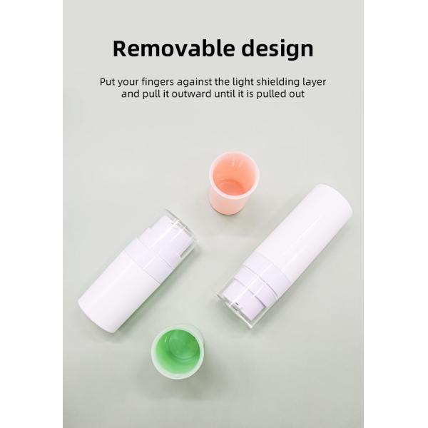 Меняемый PCR PP вакуумирует безвоздушный солнцезащитный крем косметическое упаковывая 30ml 50ml младенца бутылки