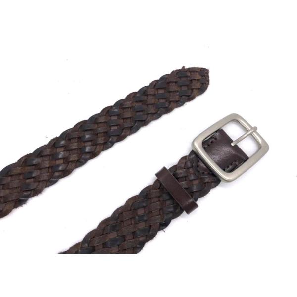 пояс людей ширины 4.0км случайный кожаный/сильная чернота пряжки Пин заплели кожаный пояс