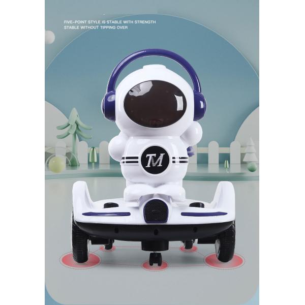 Age 4-6Y Electric Vehicles 6V 4AH Truck Car Children's Cartoon Push and Racer LED Lights Max Weight 50lbs
