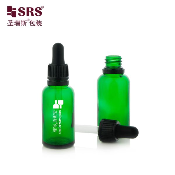 5ml 10ml 15ml 20ml 30ml 50ml 100ml Glass Dropper Bottle for Skincare Essential Oil with Tamper Evident