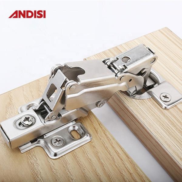 Kitchen Cupboard Iron Clip On Soft Close Hydraulic Hinges with 11.5mm Hinge Cup Depth