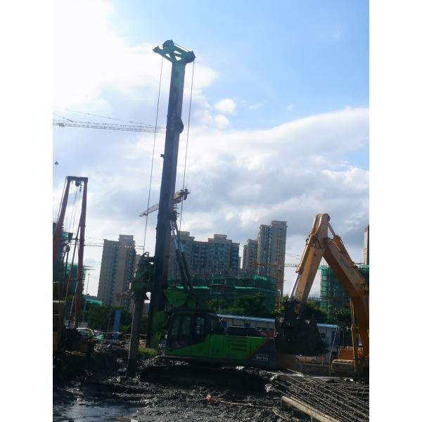 KR125A Width 2900 mm Rotary Drilling 78 M/Min Piling Rig Machine Max. drilling diameter 1300 mm
