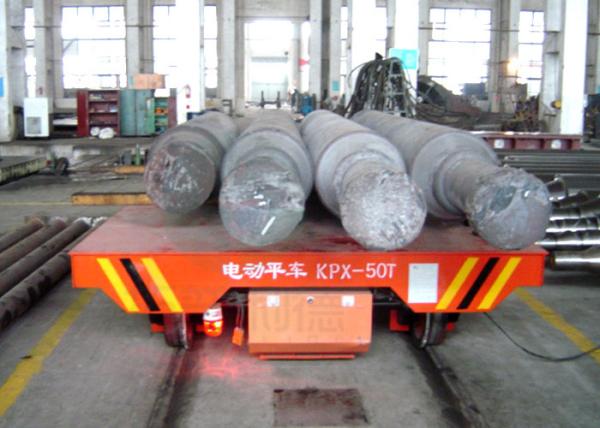 Motorized transfer cart manufacturer electric mold transfer car for gavanized plant transport