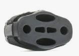 BMW Rubber Exhaust Muffler Mount 18207807132 Fire Retardant High Precision