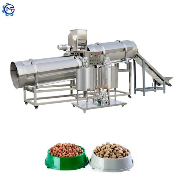 Linha de processamento alimento para cães seco dos alimentos para animais de estimação da TA de 380V 50HZ que faz a máquina