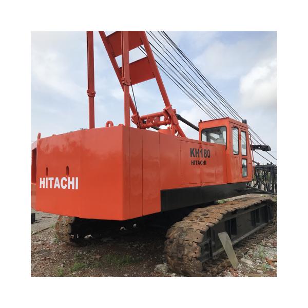 Kh180-3 kh300 kh150 80t 50t Crawler Crane With Isuzu Engine For Video Technical Support