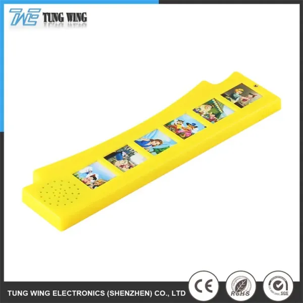 Customized ABS Material Sound Book with Remote Control and Sound Recording for Children's Learning Toy