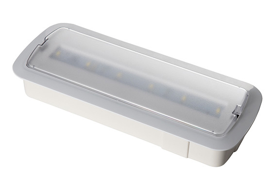 Wall Recessed LED Rechargeable Emergency Luminaire 3 Hours Operation L116M-C1