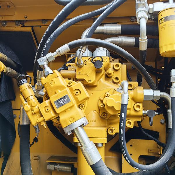 330D Used Caterpillar Excavators Heavy Equipment Original Components 1.4m3 Bucket Capacity