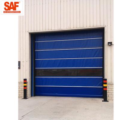 Fast shutter door with Protection PVC Roll Up for clean area factory automation