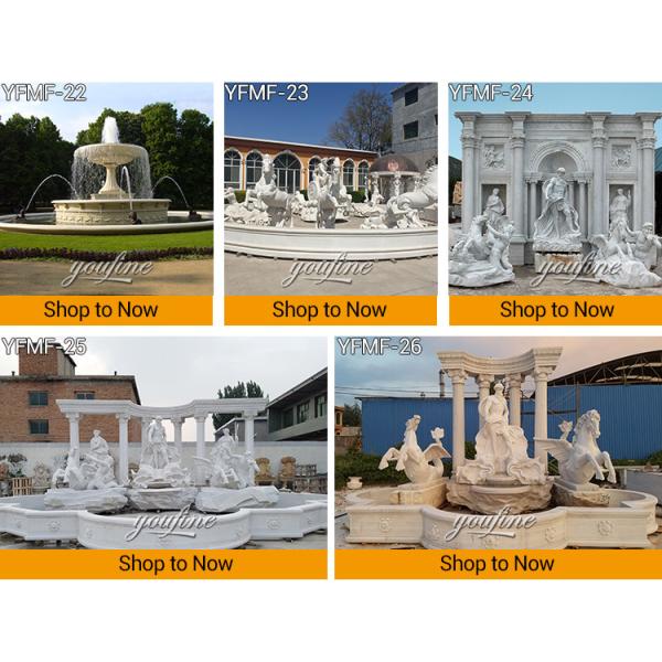 Modern Architectural Decor Simple Marble Dubai Fountain