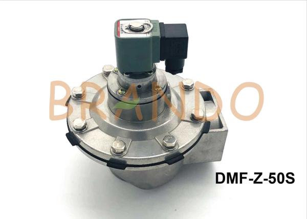 Valve pneumatique en aluminium d'impulsion de solénoïde taille de port de 2 pouces pour le dépoussiérage