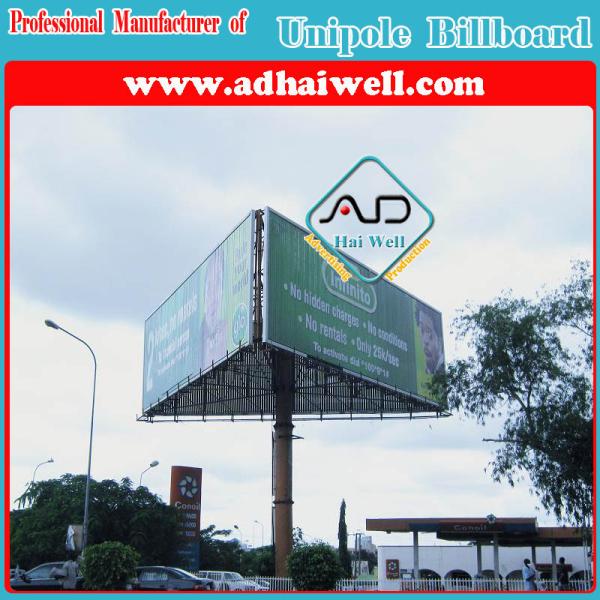 Double Sided Outdoor Billboard Trivision Advertising Display (W18 X H 6 m)
