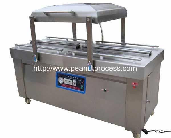 Double Chamber Peanut Vacuum Packing Machine