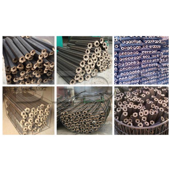 15kw motor de energía de madera de aserrín máquina de briquetas automática