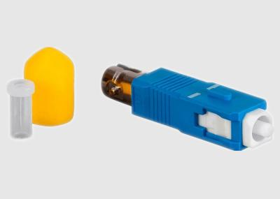 ST simples ao adaptador da fibra do SC