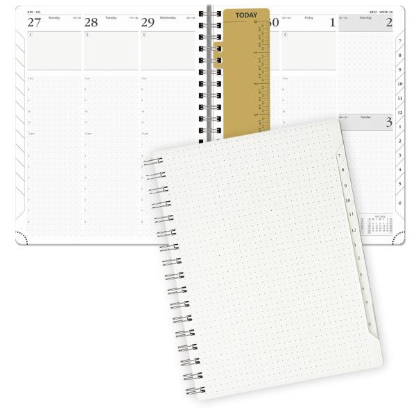 Weekly Planner 2023-2023 PVC Transparent Cover Customization Available