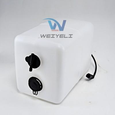 Construction Machinery Plastic Radiator Overflow Tank For Cat E345D2/349D2