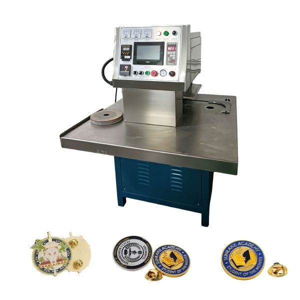 Fully Automatic Casting Machine Zinc Alloy Brooch badge Centrifugal Casting