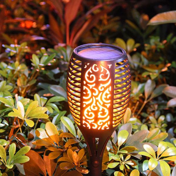 96LED Solar Powered Night Lights 12.1x12.1x78CM ROHS CE Certificate