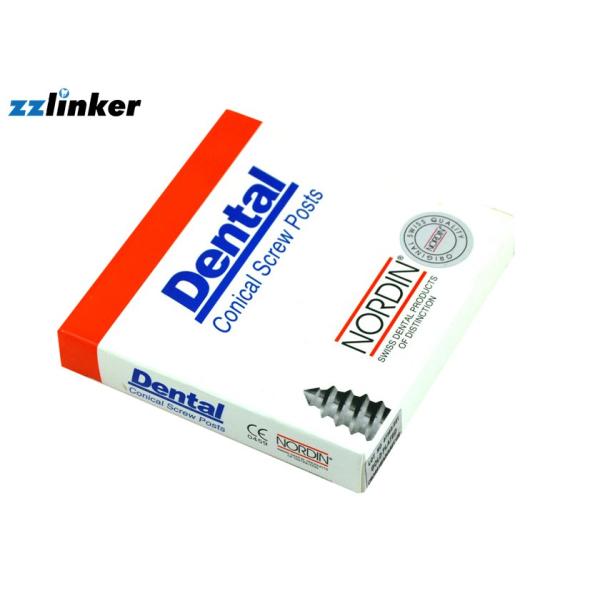 Stainless Steel Dental Gutta Percha Points Conical Implant Screw Post