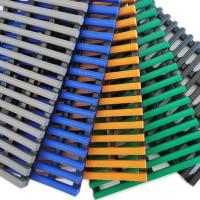 Piscine tapis antidérapant tapis de plancher en vinyle de grille de tapis auto-drainage tapis anti-dérapant ouvert de grille