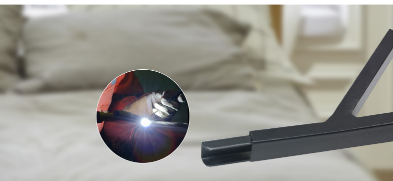 Round Tube Gold 5KG Steel Clothes Rack For Garment Display