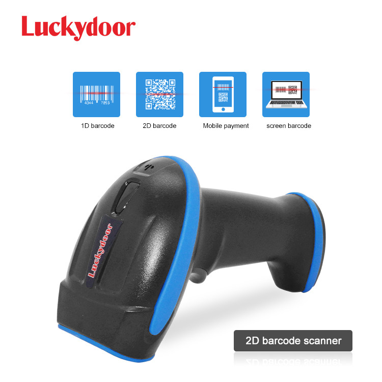 Читатель штрихкода USB 1D 2D блока развертки штрихкода QR связанный проволокой кодом Handheld