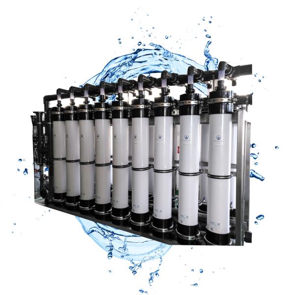 40T par installation de traitement de l'eau d'UF d'équipement de membrane d