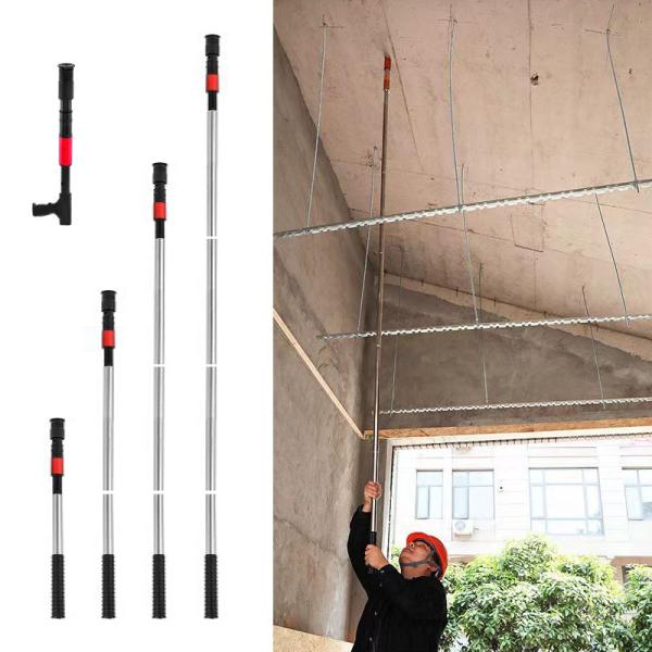Customizable Logo Extendable Ceiling Tool Anchor Plasterboard Nail Gun with Silencer