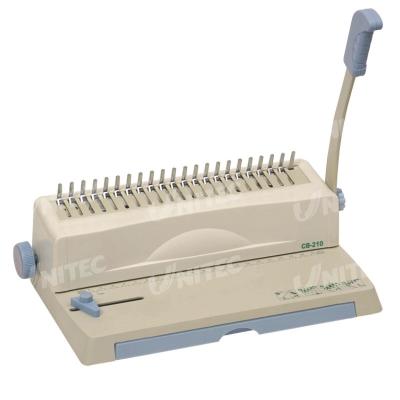 Heavy Duty Electric Comb Binding Machine 3mm - 6mm Margin Depth CB-1210