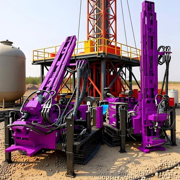 Rock Core Drilling Rig High Pressure Mud Pump And Reinforced Mast Trailer Core Drilling Machine Price