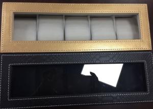 High End Style Watch Storage Box With Window Handmade Environmentally Friendly