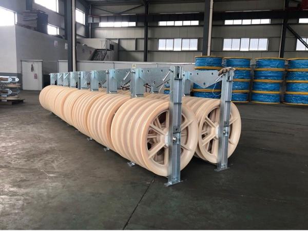 Linha que amarra o cabo de 660mm que puxa a polia