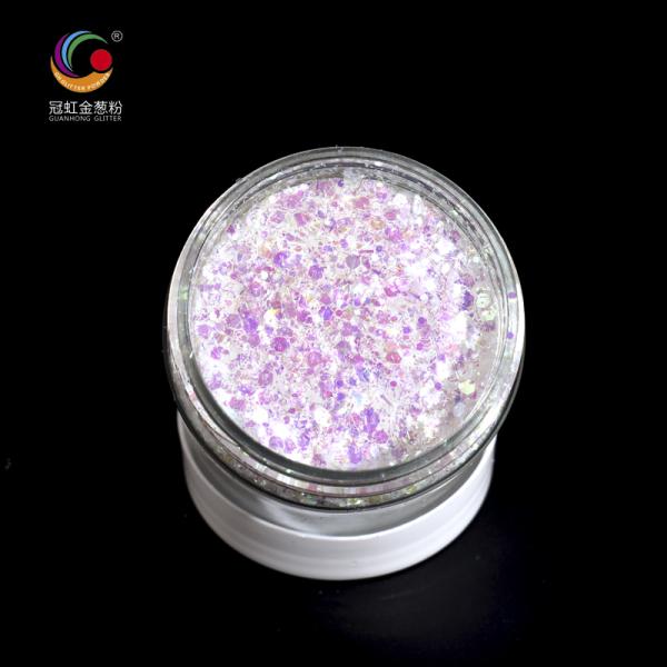 Bulk Eye Cosmetic Face Glitter Powder Iridescent Chunky Mixes Eco Friendly