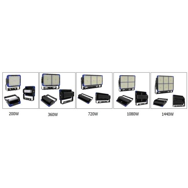 Свет 200В стадиона освещает СИД экстерьера ковка вхолодную тепловыделения коммерчески/СИД к 1500В в черноте