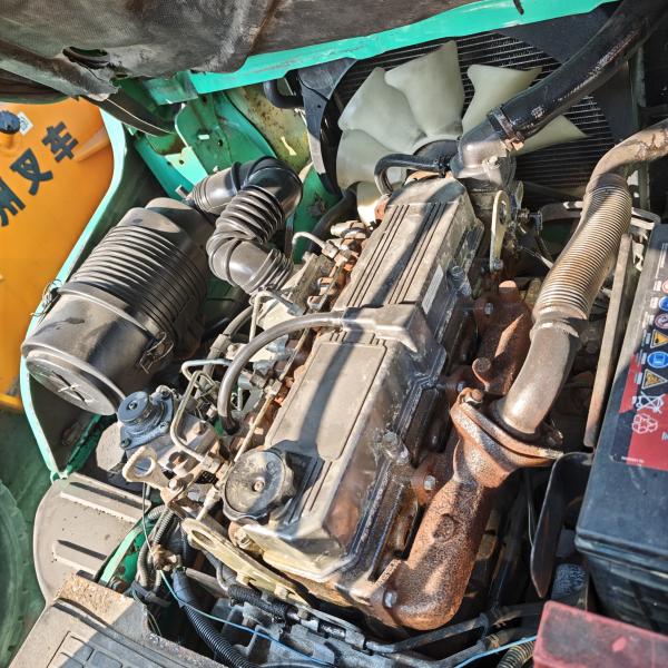 Diesel Forklift 3 Ton 3.5 Ton Used Montacargas Forklift With Nissan / Mitsubishi / Isuzu Engine