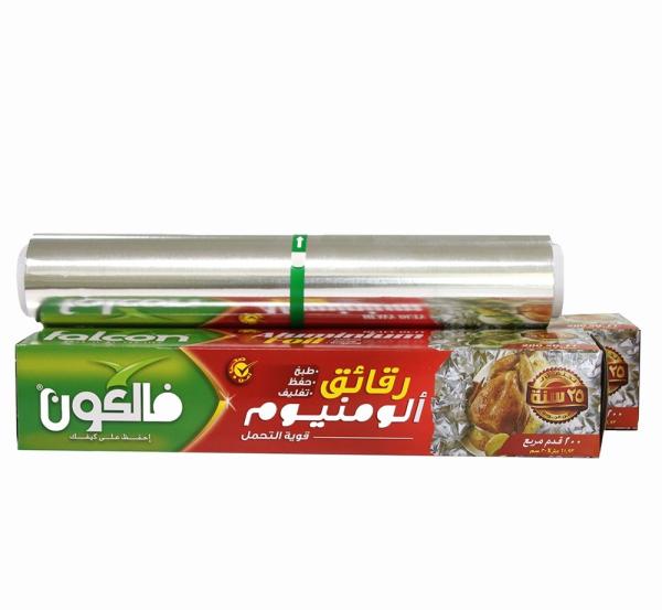 Kitchen 25sqft Heat Resistant Food Grade Paper Roll Customize Length Aluminum Foil Roll