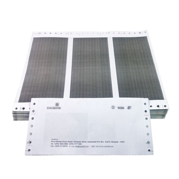 3 Part Carbonless Security Envelope for Banks 200x93MM