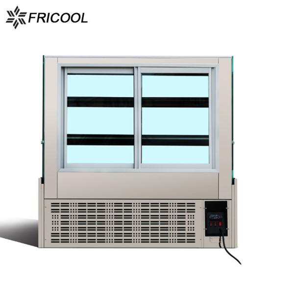 High quality cake display chiller pastry showcase fridge for bakery equipment with CE/ETL
