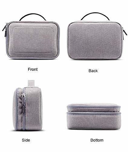 3 Layers Waterproof Cosmetic Organizer Bag Beauty Travel Case With Dividers