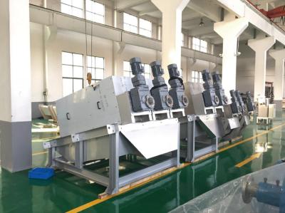 Máquina de secagem da imprensa de parafuso de Dewaterer da lama da espiral da CDD para a planta de tratamento de águas residuais