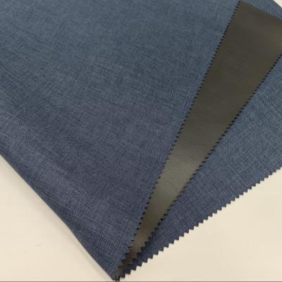 600D Tissu cationique 360gm Polyester 150cm large avec tissu revêtu de PVC