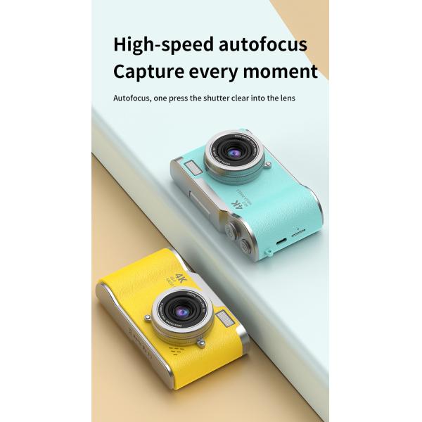 CCD Camera Upgrade Digital Video Camera 50MP Full HD 1080P Compact Camera For Students