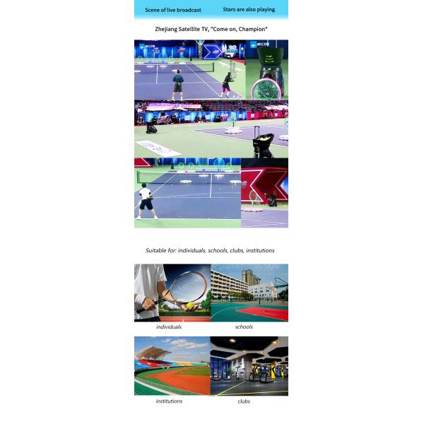 Siboasi Tennis Ball Shooting Machine