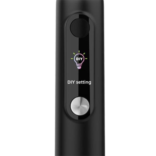 Smart Timer LCD Electric Sonic Toothbrush Travel Battery Rechargeable for Adults Men Women